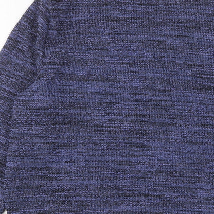 Womens UK Size 12 Marks and Spencer Blue Full Zip Sweatshirt