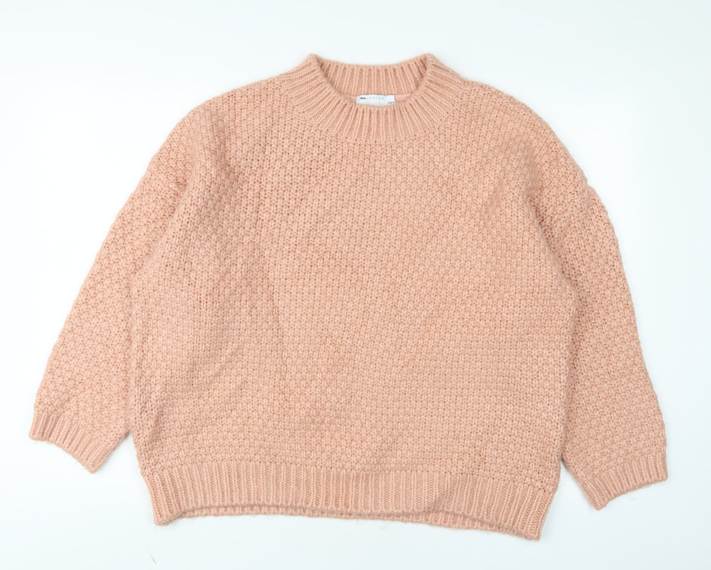 Womens UK Size 12 ASOS Pink Pullover Jumper