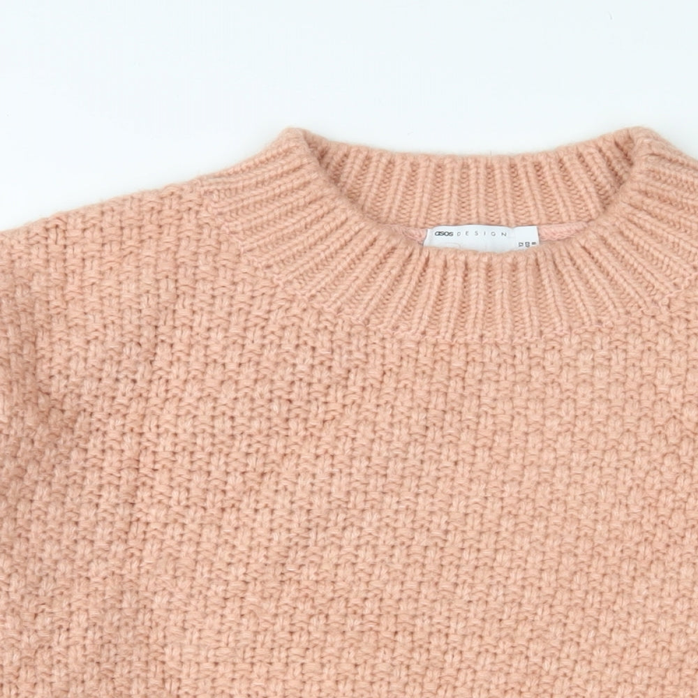 Womens UK Size 12 ASOS Pink Pullover Jumper