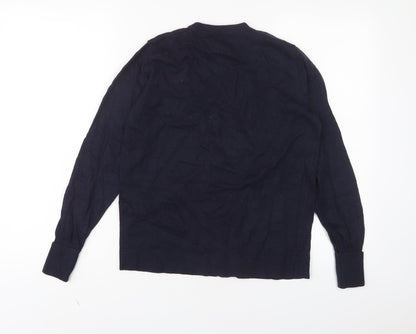 Womens UK Size 10 Warehouse Blue Pullover Jumper