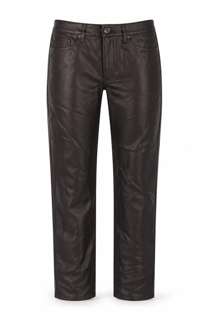 Womens UK Size 8 Marks and Spencer Regular Fit  Brown Trousers