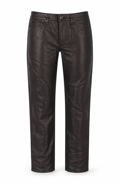 Womens UK Size 8 Marks and Spencer Regular Fit  Brown Trousers