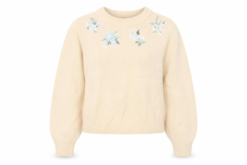 Womens UK Size S H&M Beige Pullover Jumper