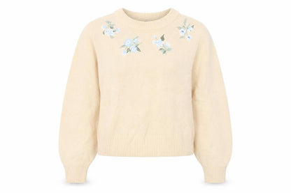 Womens UK Size S H&M Beige Pullover Jumper