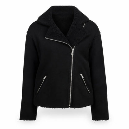 Womens UK Size 10 H&M Black Jacket
