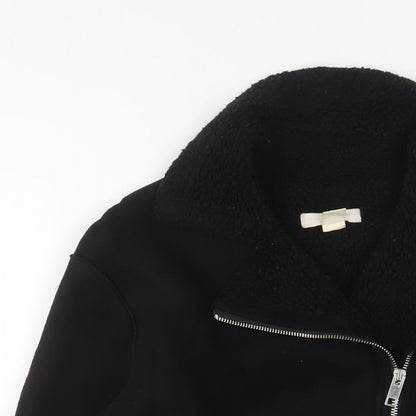 Womens UK Size 10 H&M Black Jacket