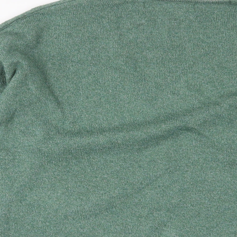 Womens UK Size XS Only Green Pullover Jumper