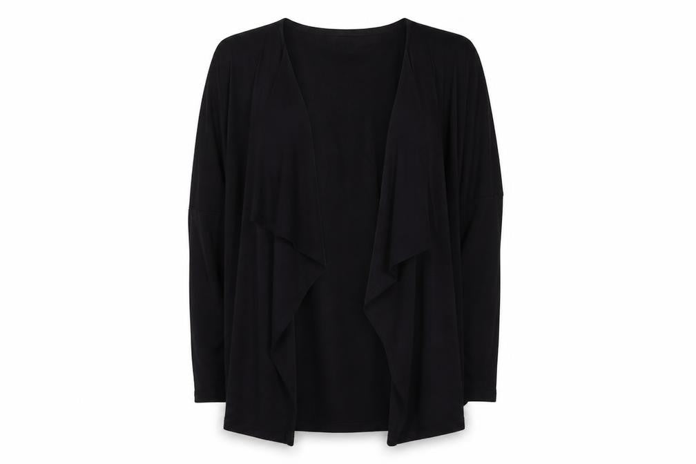 Womens UK Size 8 M&Co Black Cardigan Jumper