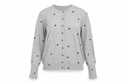 Womens UK Size 16 Marks and Spencer Grey Cardigan Jumper