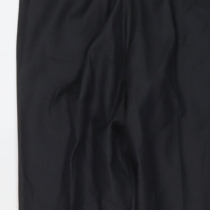 NEXT Mens Grey Polyester Trousers Size 34 in L29 in Regular Button