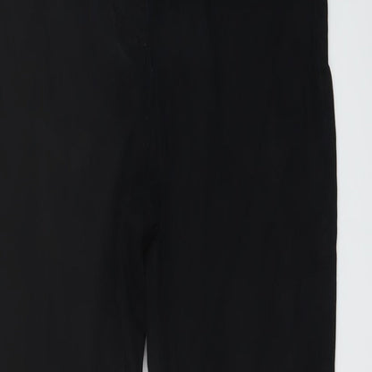 NEXT Womens Black Cotton Jegging Jeans Size 10 L28 in Regular Button