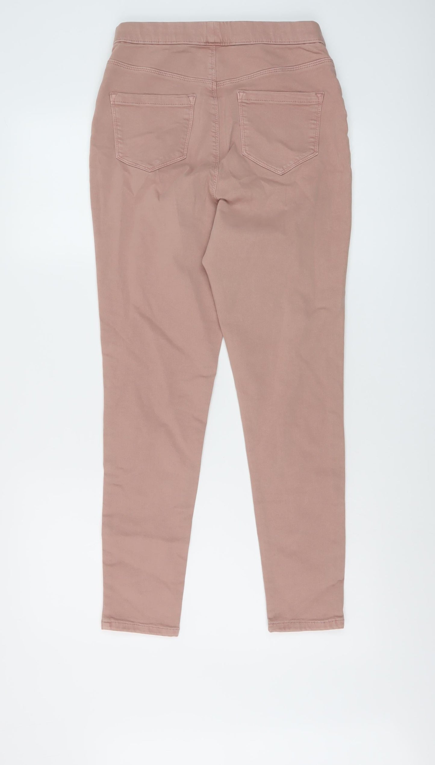 George Womens Pink Cotton Jegging Jeans Size 10 L27 in Regular