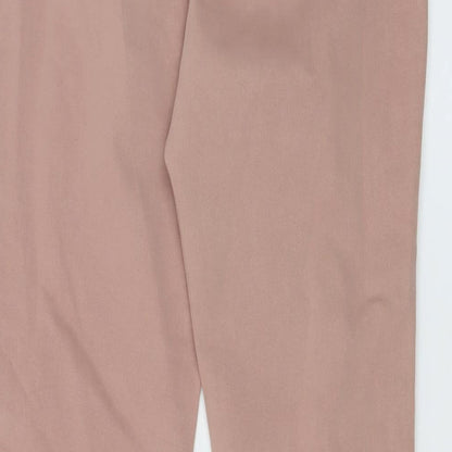 George Womens Pink Cotton Jegging Jeans Size 10 L27 in Regular