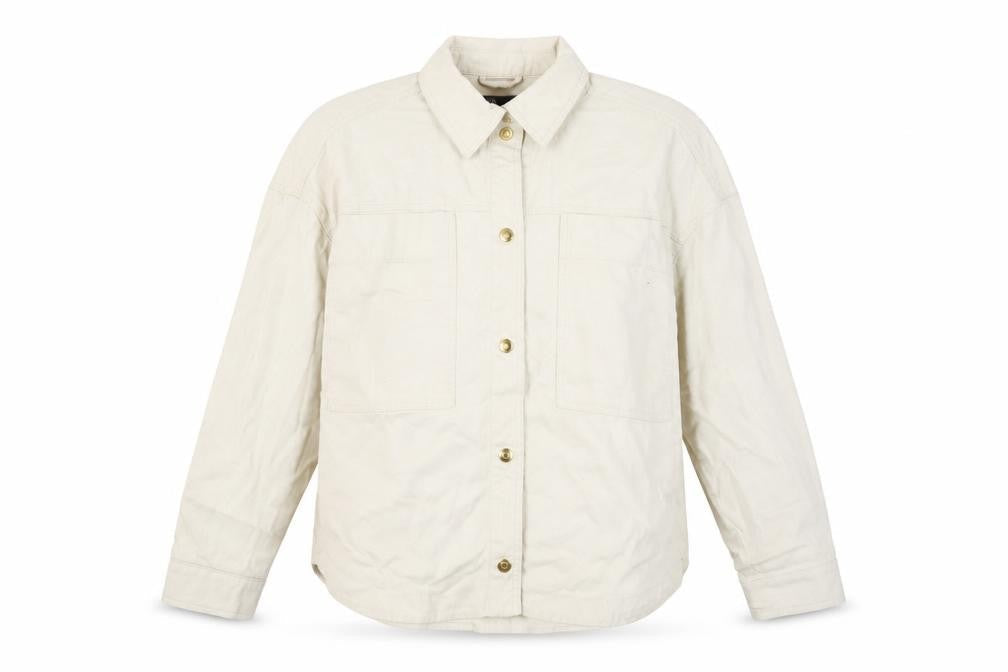 Womens UK Size S Zara Beige Jacket
