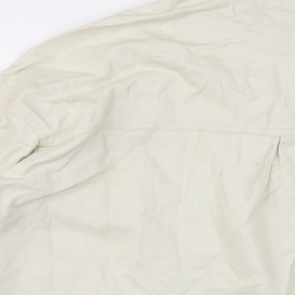 Womens UK Size S Zara Beige Jacket