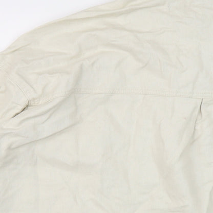Womens UK Size S Zara Beige Jacket