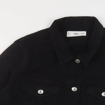 Womens UK Size 2XL Mango Black Jacket