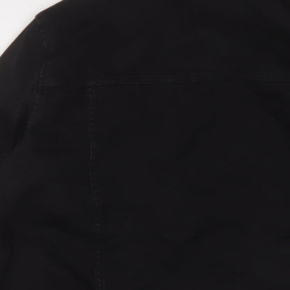 Womens UK Size 2XL Mango Black Jacket