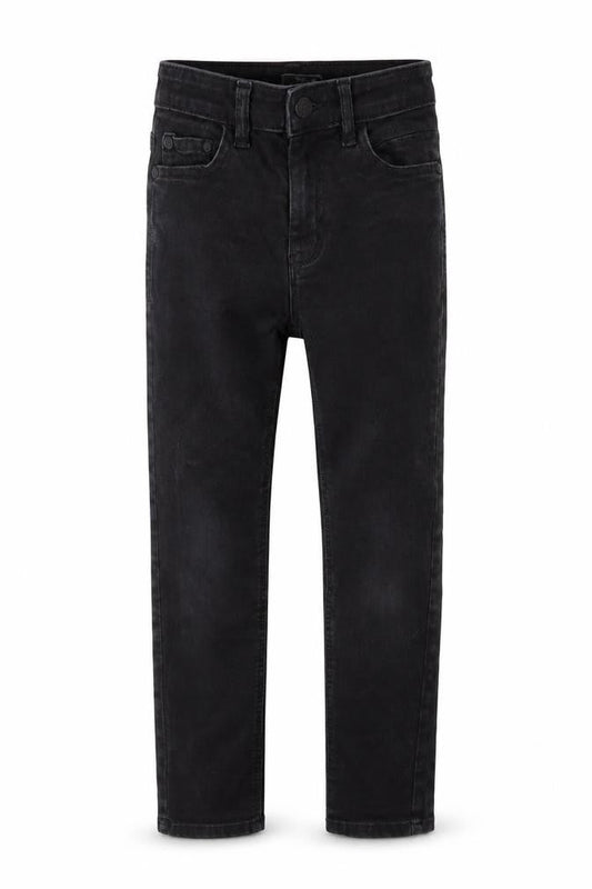 NEXT Boys Black Cotton Skinny Jeans Size 9 Months Regular Button