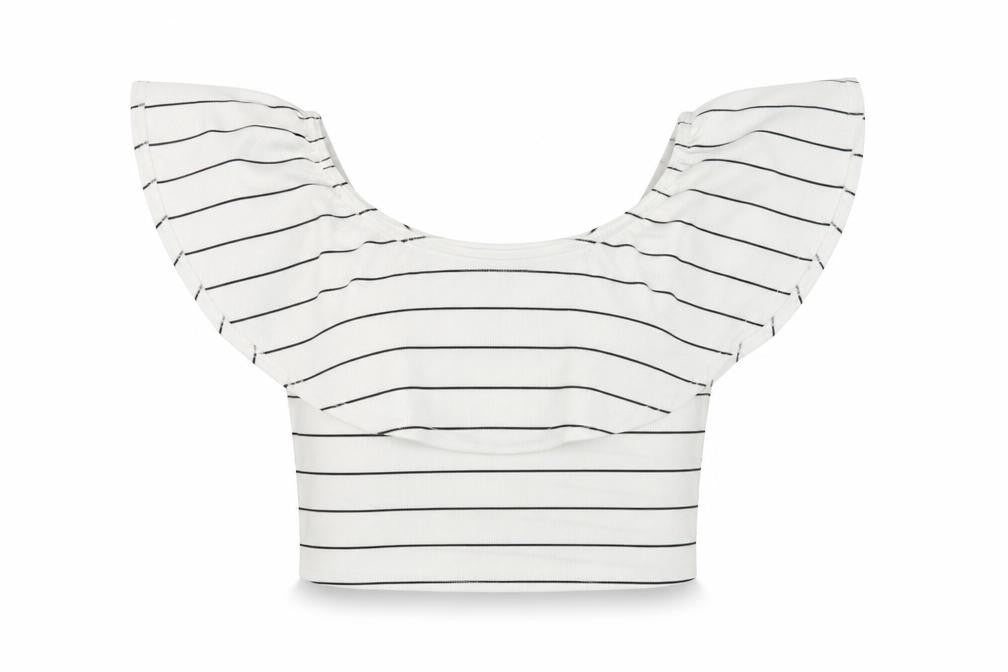 Womens UK Size 10 Missguided White Cropped Blouse