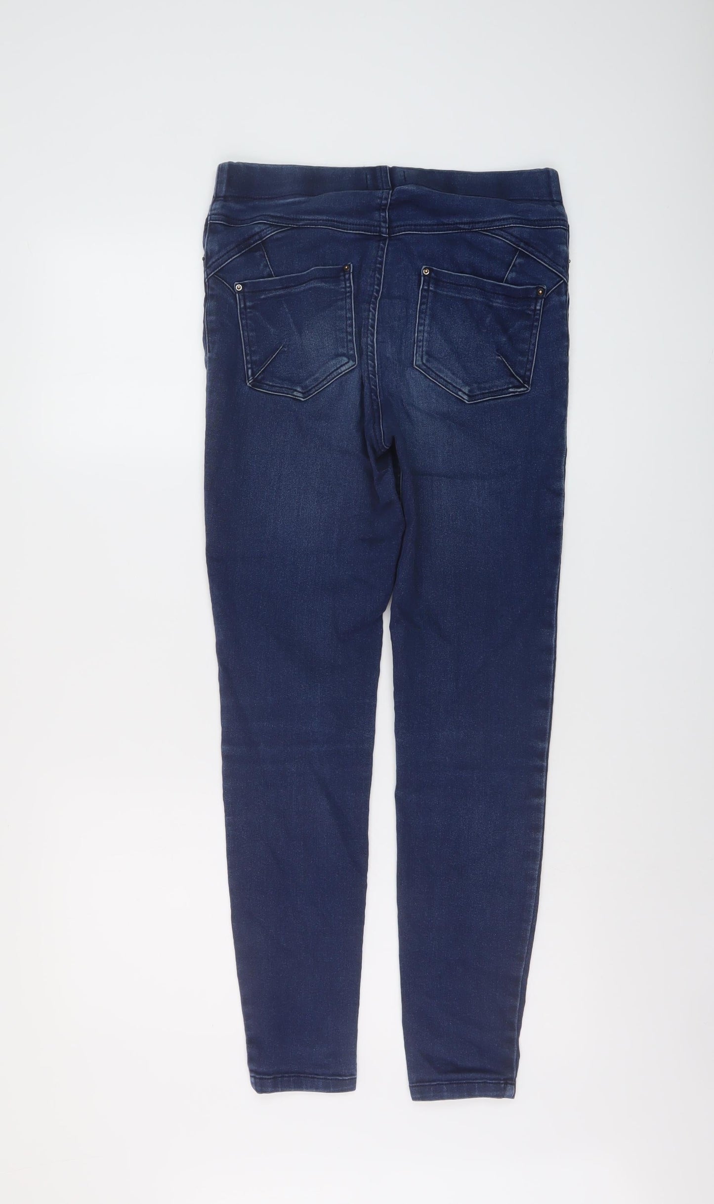 Soon Womens Black Cotton Jegging Jeans Size 10 L28 in Regular