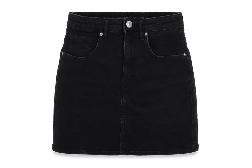 Womens UK Size S Zara Mini Denim Skirt