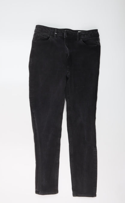 Womens UK Size 12 Marks and Spencer Regular Fit Skinny Black Jeans