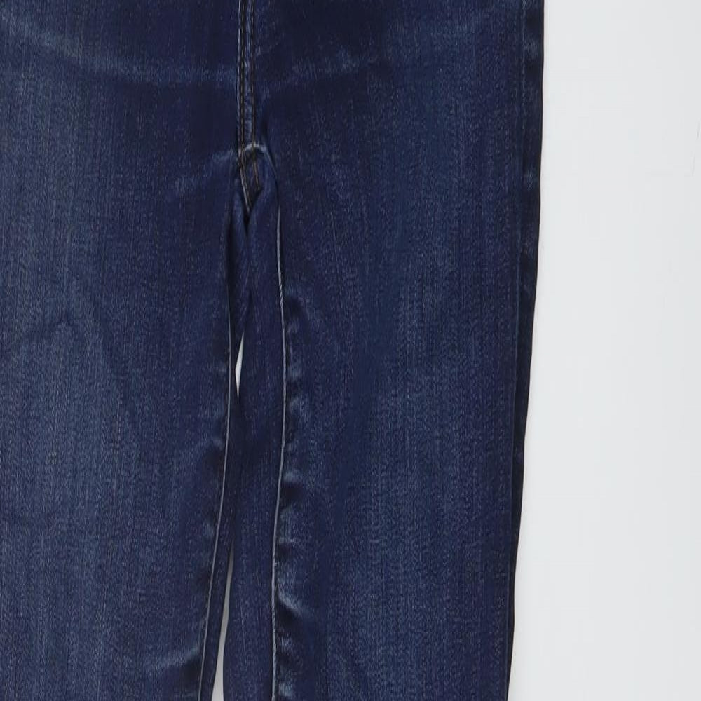 Gap Womens Blue Cotton Skinny Jeans Size 28 in L27 in Regular Button