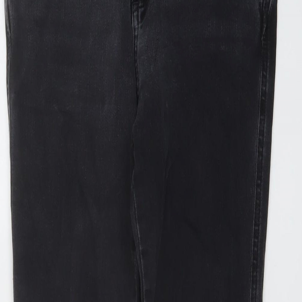 Nexos Womens Grey Cotton Skinny Jeans Size 26 in L28 in Regular Button