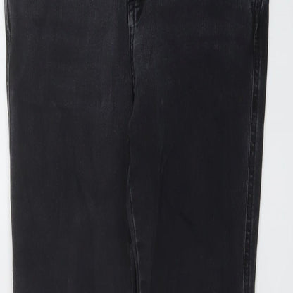 Nexos Womens Grey Cotton Skinny Jeans Size 26 in L28 in Regular Button