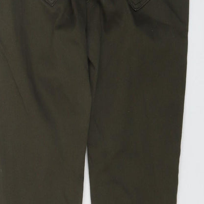 Womens UK Size 12 Marks and Spencer Regular Fit Skinny Green Jeans