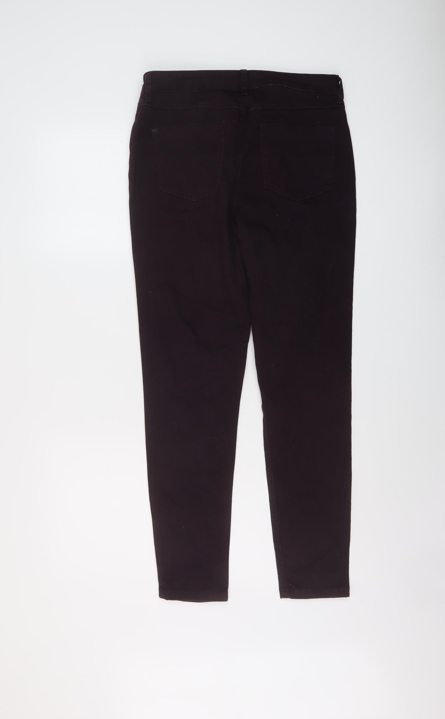 Womens UK Size 12 Marks and Spencer Regular Fit Skinny Purple Jeans