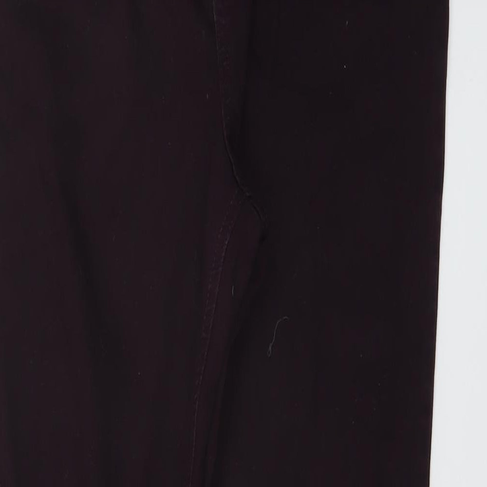 Womens UK Size 12 Marks and Spencer Regular Fit Skinny Purple Jeans