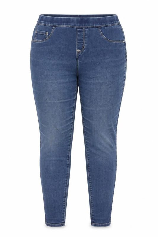 George Womens Blue Cotton Jegging Jeans Size 12 L28 in Regular