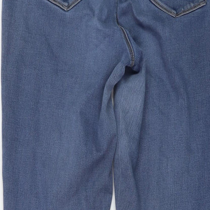 Geroge Womens Blue Cotton Jegging Jeans Size 12 L28 in Regular