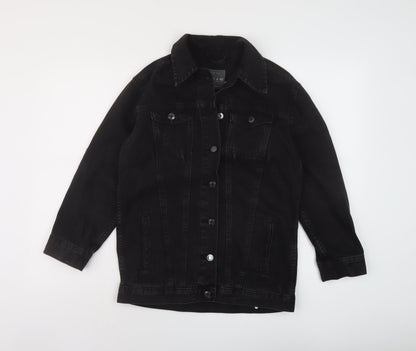 Womens UK Size 8 Denim & Co. Black Jacket