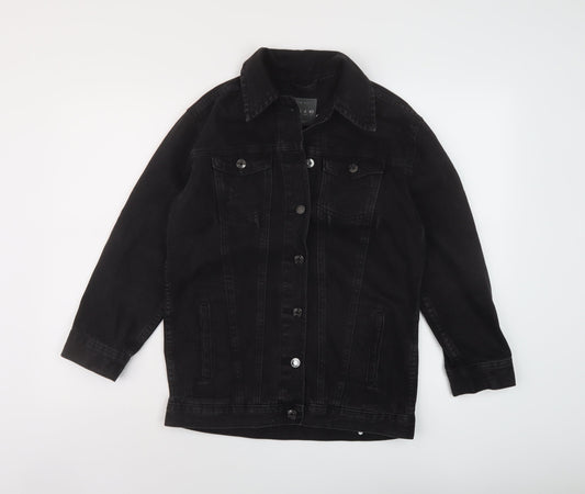 Womens UK Size 8 Denim & Co. Black Jacket