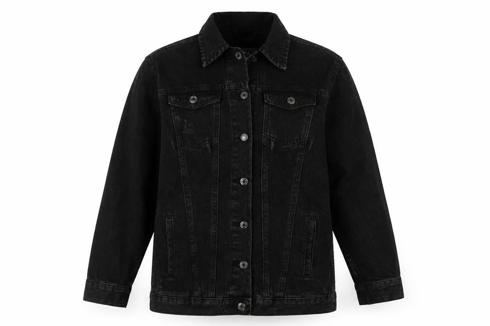 Womens UK Size 8 Denim & Co. Black Jacket