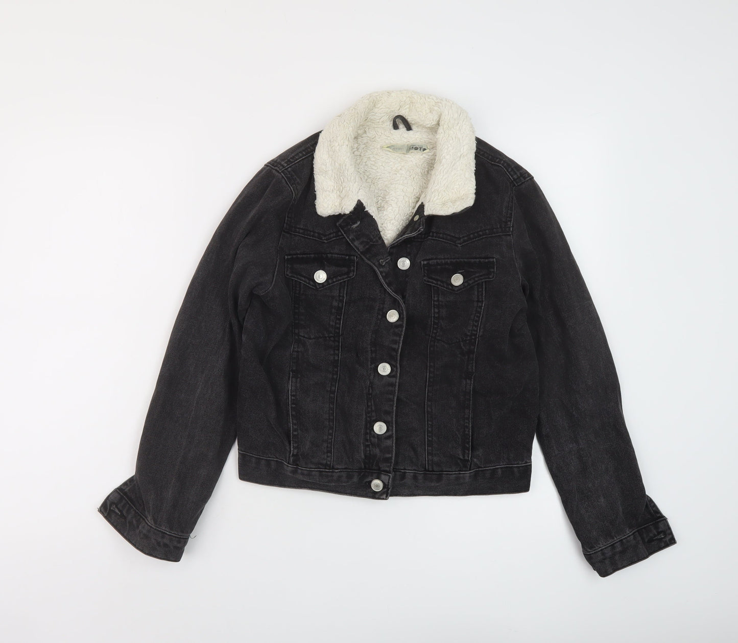 Womens UK Size 4 Topshop Grey Jacket