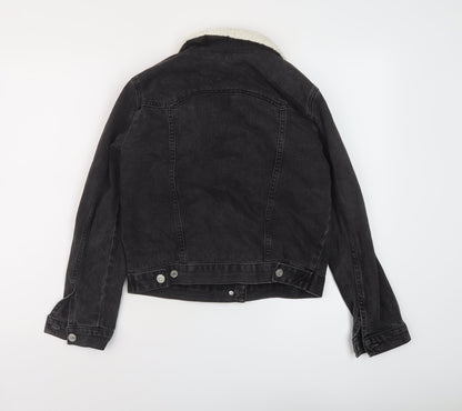 Womens UK Size 4 Topshop Grey Jacket