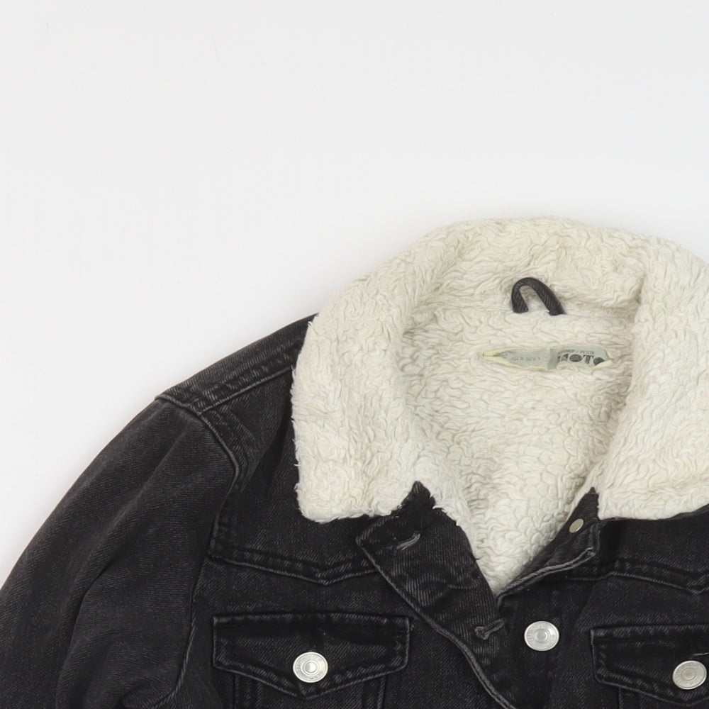 Womens UK Size 4 Topshop Grey Jacket