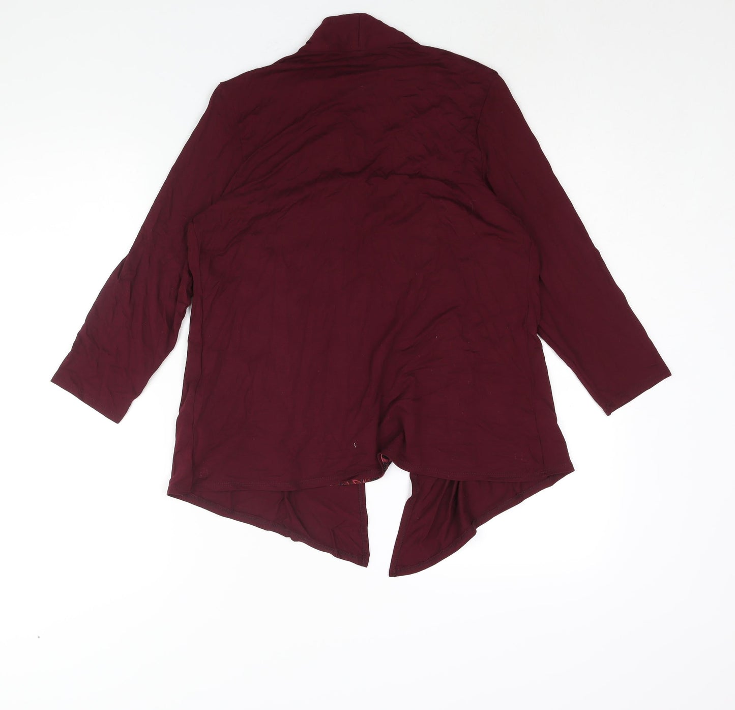 Womens UK Size 14 Marks and Spencer Red Basic Blouse