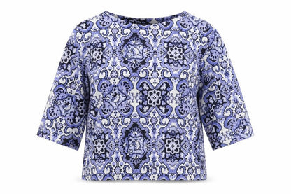 Womens UK Size 16 Marks and Spencer Blue Basic Blouse