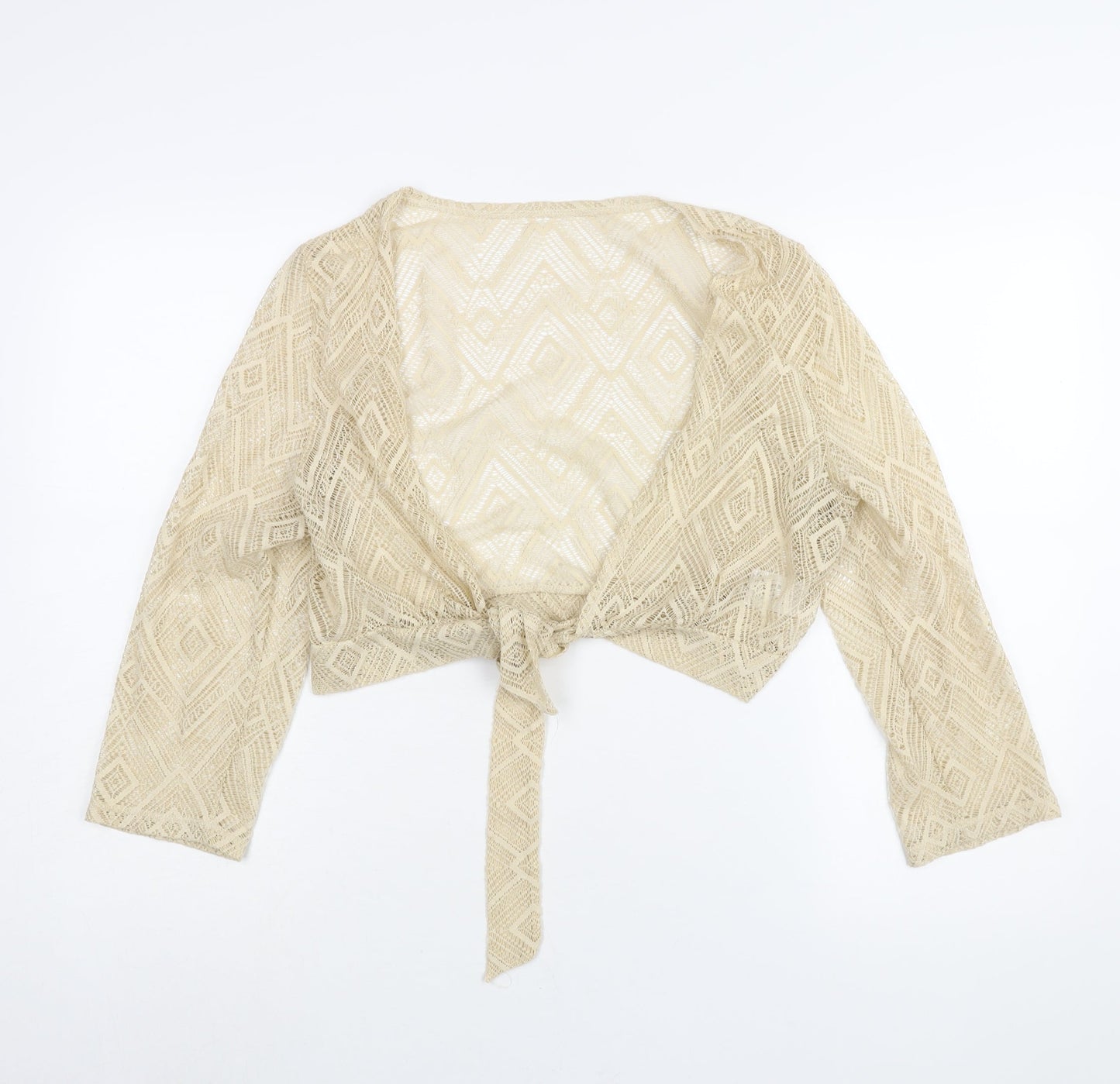 Womens UK Size 20 NEXT Beige Shrug Jumper