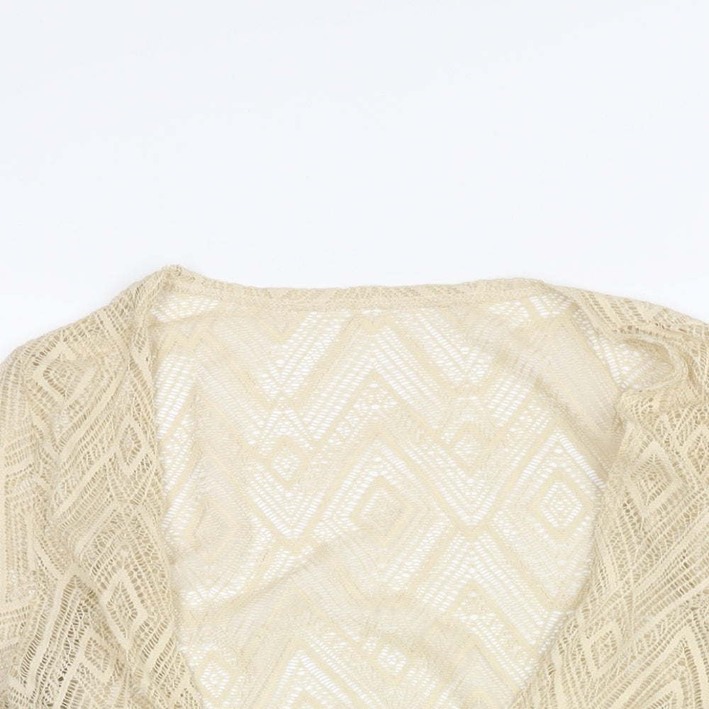 Womens UK Size 20 NEXT Beige Shrug Jumper