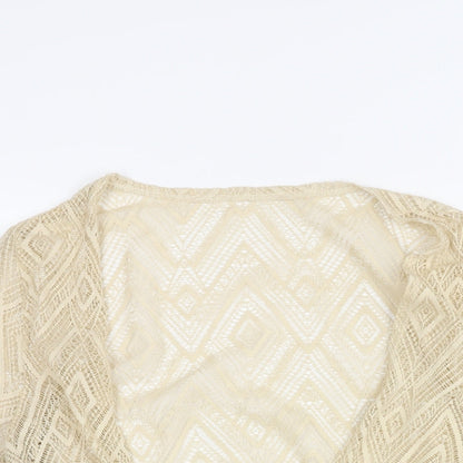 Womens UK Size 20 NEXT Beige Shrug Jumper