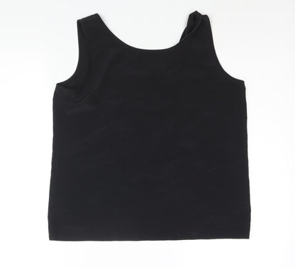Womens UK Size 14 St Michael Black Camisole Blouse
