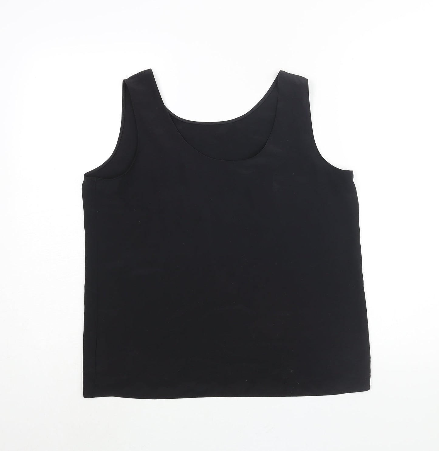 Womens UK Size 14 St Michael Black Camisole Blouse