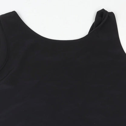 Womens UK Size 14 St Michael Black Camisole Blouse