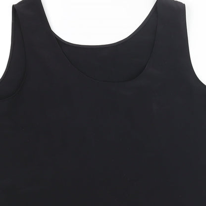 Womens UK Size 14 St Michael Black Camisole Blouse